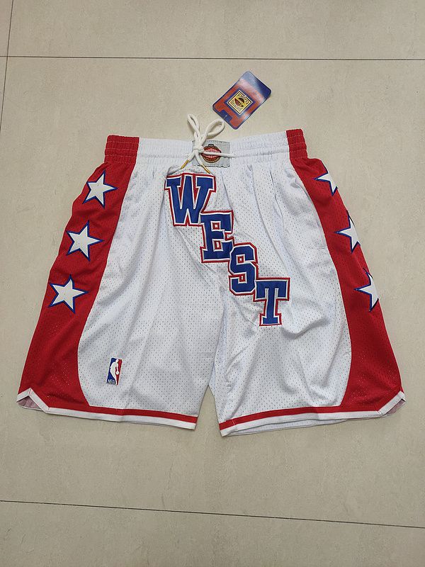 2025 Men NBA All star Shorts White style 1->more jerseys->NBA Jersey